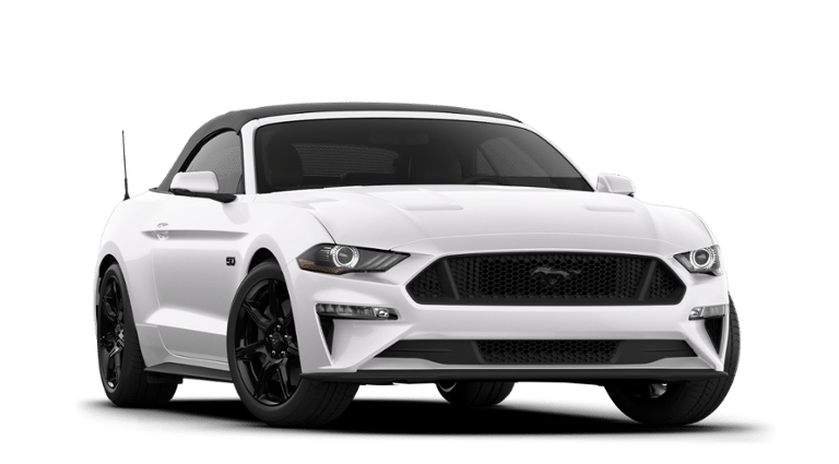 2020 Ford Mustang GT Premium Oxford White, 5.0L Ti-VCT V8 Engine
